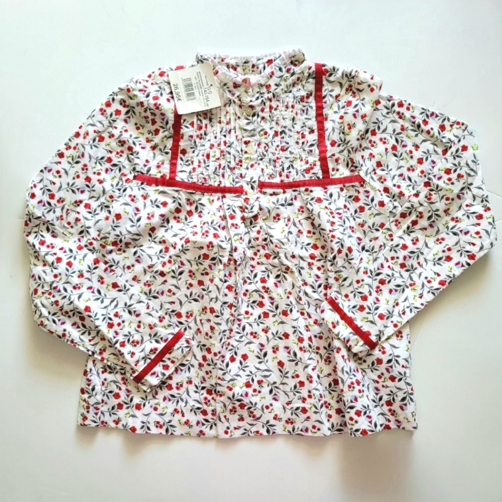 Multicolored Floral Print Baby Girl’s